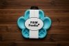 Pet Dream House PAW SLOW FEEDER kolor niebieski